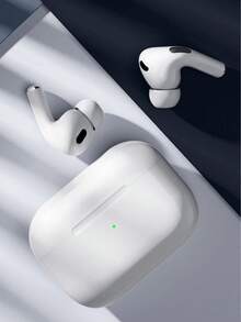 True Wireless Earbuds - Compatible With Apple And Android, Built-In Microphone, Sweat-Resistant Design, Up To 24 Hours Battery Life - White, Earphones > Wireless, Airbuds, Earbuds, Headphones - White - View 2