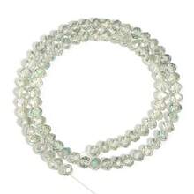 1 Dây hạt thủy tinh màu xanh lá cây nhạt trong suốt/Hạt trang trí ngày lễ/Hạt thủy tinh kiểu pha lê Áo/Hạt thủy tinh tròn/Hạt thủy tinh mài giác/Hạt thủy tinh dùng làm hạt đệm, thích hợp để làm bông tai/vòng tay/vòng chân/dây chuyền/trang trí cây thông Noel/trang trí ngày lễ/trang trí đám cưới/trang trí cửa sổ. - màu xanh lợt - Xem 9