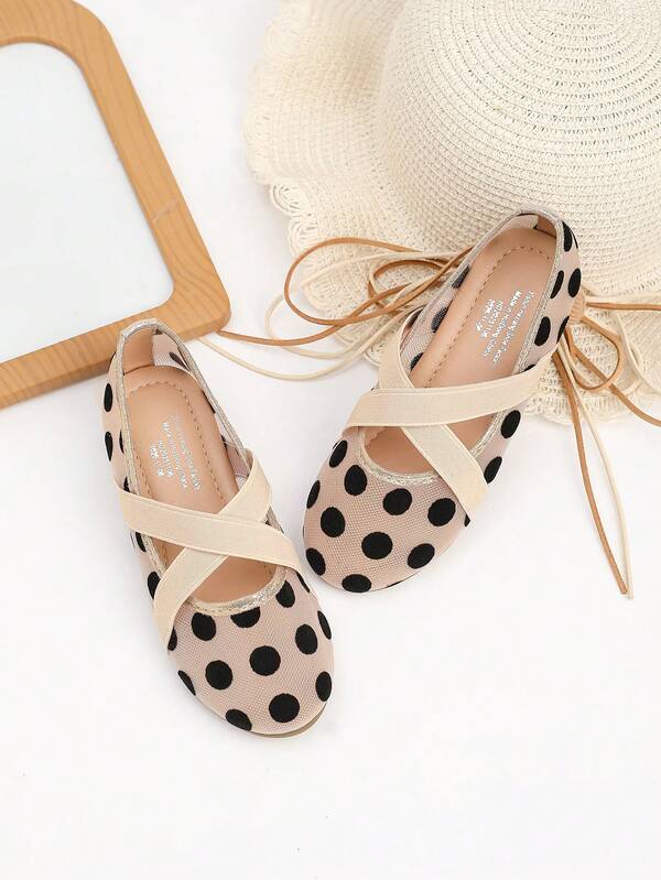 1 Pair Girls Floral Decor Princess Flat Canvas Shoes, Student Comfortable Outdoor/Dance Shoes, Lace White Wedding Shoes