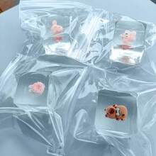 水豚挤压玩具，透明减压玩具，史迪奇玩具，旅行玩具，课堂解压玩具，迷你小物，洗澡玩具，圣诞文具，压力球，生日礼物，圣诞礼物，万圣节礼物，完美礼物，礼物 - 彩色 - 查看 3