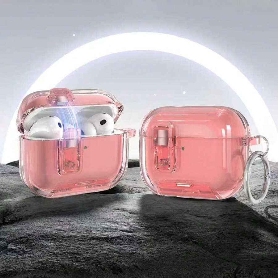 这款时尚的耳机保护套采用独立包装，单包装设计，并配有卡扣，可作为手机支架使用。它提供防震、防尘保护。这款保护套时尚美观，兼容所有 型号（1/2、3、4、Pro、Pro 2、Pro 3）。适合青少年和年轻人日常使用，也是一份很棒的礼物。 - 彩色 - 查看 1