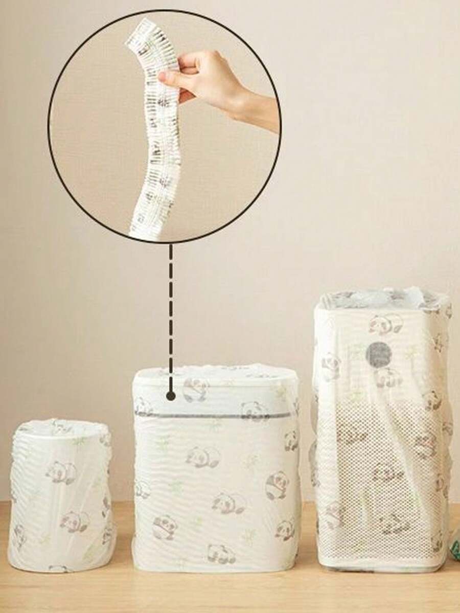 1 pieza Funda protectora desechable de tela no tejida para equipaje, funda protectora universal de cobertura completa para maletas de viaje, portátiles, impermeable, accesorios de viaje reutilizables - Multicolor - Ver 1