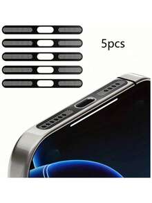 5/10 Pcs Speaker Mesh Dust Cover Sticker Fit For IPhone 15/16 Series