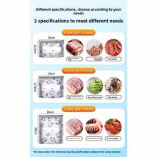 10pcs Aluminum Foil Antibacterial Food Storage Bags, Aluminum Foil Airtight Resealable Bags For Refrigerator, Freezer, And Food Storage, Available In Multiple Sizes - Silver-gray - View 7