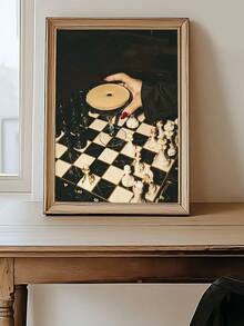 1 pieza Póster de arte de bar de buceo vintage con martini, pintura al óleo retro de billar y cóctel, impresión de bola 8 afortunada, impresión surrealista de martini expreso y ajedrez, decoración de pared elegante y oscura de bar, el regalo ideal para amigos, impresión de arte para dormitorio, decoración de sala de estar, decoración de oficina, decoración de baño, arte de pared, decoración de pared, decoración del hogar, decoración de habitación, arte de pared en lienzo, pósteres, arte de pared con marco, marco opcional - Multicolor - Ver 2