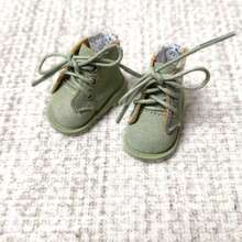 Bjd Shoes Small Six Strong Leather Boots Zsiga Boots Change Toy Shoe Accessories - Nâu đậm - Xem 9