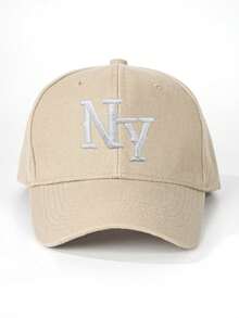 Mũ lưỡi trai thêu logo NY (3 chiếc/1 chiếc), mũ chống nắng ngoài trời có thể điều chỉnh cho bé trai và bé gái, thích hợp cho mùa xuân, mùa thu, du lịch, bãi biển, kỳ nghỉ. - mũ bóng chày - Xem 13