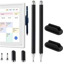 مجموعة قلم تعمل باللمس وحامل مناسبة لتقويم الشمس 15 بوصة و27 بوصة، قلم ثنائي الطرف لتقويم الشمس 15.6 بوصة و27 بوصة، مع حامل قلم هدايا للأم والعائلة والأصدقاء والأطفال وأعياد الميلاد والمناسبات - متعدد الألوان - مشاهدة 10