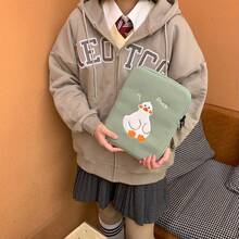 Cute Duck Pattern Laptop Sleeve, Fashionable Lightweight Protective Case For 11/13/14/15.6 Inch, Unisex Design - Multicolor - View 8