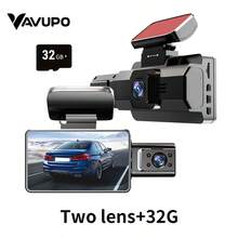 Vavupo 双通道行车记录仪：这款多功能车载DVR配备可旋转车载镜头、1080P高清、循环录像、夜视功能、3英寸IPS屏幕以及全方位保护您的行车安全。内置150mAh电池。 - A - 查看 13