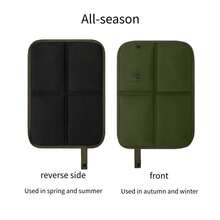 1pc 26cm X 36cm Outdoor Foldable Seat Cushion, Waterproof And Moisture-Proof, Reversible, Portable And Convenient, Suitable For Outings, Camping, Music Festivals, Outdoor Benches, Essential For Outdoor Activities And Spring Picnics - Multicolor - View 6