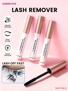 Eyelash Makeup Remover, False Eyelash Glue Remover, DIY Eyelash Makeup Remover, Gentle And Soothing Eye Cleansing Liquid, No Irritation - Multicolor - View 8