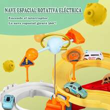 TendenciaPista De Carros De Espacio Juguetes Para NiñosCalidad premium - Multicolor - Ver 3