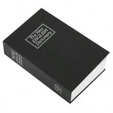 Metal Password Lock Box, Secret Metal Lock Box, Money Saving Coin Bank - Black - View 1