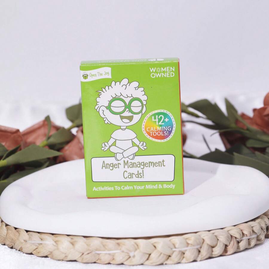 情绪管理卡片：一款舒缓情绪的活动卡牌游戏，适合家庭聚会和自我关爱，也是完美的派对礼物。 - 彩色 - 查看 1