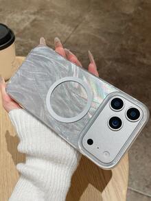 IMD羽毛纹理时尚高端防震镜头保护手机壳，兼容 13/17/17 Pro Max/16 Pro/16 Pro Max - 彩色 - 查看 9