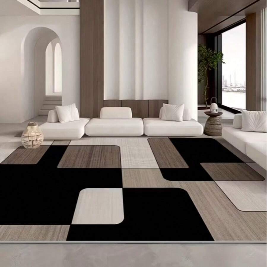 1 tấm thảm hình học, thảm phòng khách, thảm đầu giường phòng ngủ, thảm bàn sofa, thảm trang trí phòng chơi game, thảm trang trí, trang trí phòng ngủ, thảm nhỏ, thảm trải sàn, trang trí nhà cửa, thảm phòng khách, thảm nhỏ phòng khách, thảm phòng ngủ, trang trí nhà cửa phòng khách, thảm ngoài trời, thảm có thể giặt (Giao hàng gấp gọn)