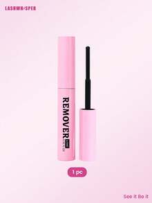 DIY Eyelash Extension Glue Remover, Gentle & Non-Irritating Eyelash Glue Remover Suitable For Cluster And Individual Lashes, For Home Use - Pink - View 6