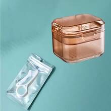 1 件牙齿保持器盒、假牙清洁盒、便携式多层隐形牙套储存容器 - 彩色 - 查看 16