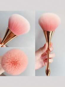 1/2pcs Large Powder Brush Set, Soft Waist Makeup Brushes, Contouring Single Brush Set - Multicolor - View 6