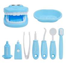 Dentist Examination Teeth Model Role Play Dental Check-Up Toy, Includes Teeth And Oral Model - Pretend Dentist Set For Boys And Girls, Educational Dental Care Learning, Children Dentist Role Play Toy, Can Be Used For Doctor And Nurse Roleplay, Dentist Game Set, Pretend Play Toy - Multicolor - View 11