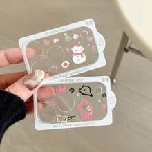 Cartoon Cute Pattern Lens Protector, Compatible With IPhone 17 Pro Max, Anti-Scratch, High Definition Camera Applicable To Daily Shield, Office, Home Daily Shield Office Home Phone Camera Cover Waterproof Shockproof Anti-Fall Scratch Resistant - Multicolor - View 5
