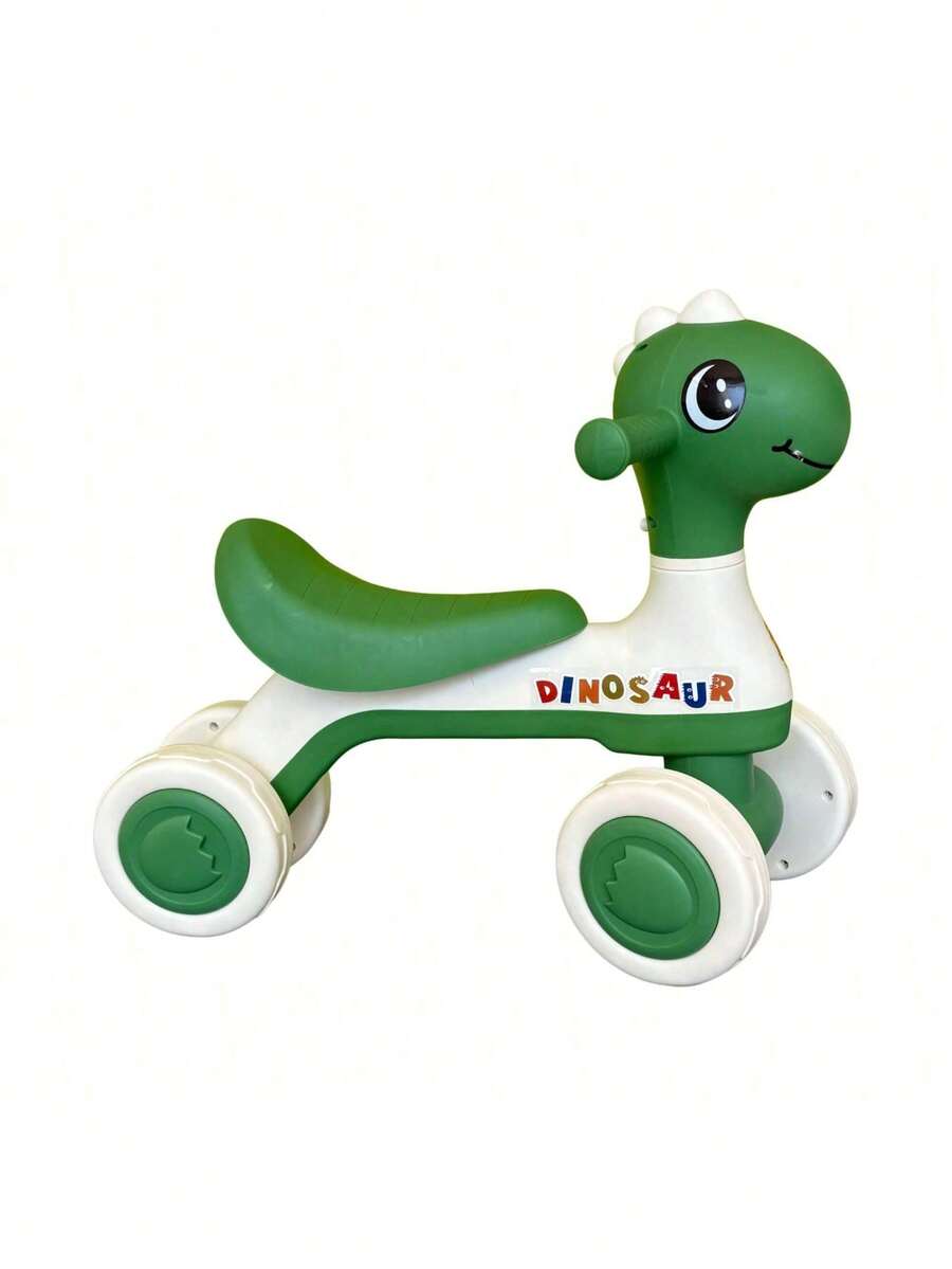 Children's Balance Bike With Light And Sound - Green Dinosaur - HK Toys - 綠色 - 查看 1