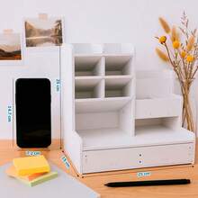 Organizador de Madera 13/18 Compartimentos Estante de Almacenamiento - 13 compartimentos - Ver 4