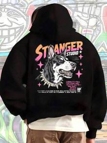 Men Outdoor Hoodies & Sweatshirts - Black - View 7