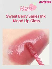 K-Beauty Peripera Ink Mood Glowy Tint,Water Bare Tint,Mirror Watery Lip Gloss,Glass Lip Gloss,丰唇,自然保湿,轻盈,提亮肤色,持久显色,舒适不粘腻,适合戴口罩使用,不留白膜,K-Beauty,韩国彩妆 - #30 HAPPY BERRY - 查看 8