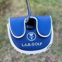 1pc For DF3 Putter Golf Club Head Cover - Magnetic Closure Scratch-Resistant PU Case With Fluffy Lining & Cute Cartoon Design, Blue Club Head (Compatible With DF3 Putter Model) - Multicolor - View 4
