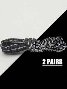 反光鞋带，可编织成手链，时尚运动鞋鞋带，个性化跑鞋替换鞋带 - 彩色 - 查看 14