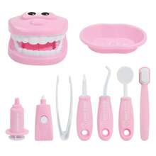 Dentist Examination Teeth Model Role Play Dental Check-Up Toy, Includes Teeth And Oral Model - Pretend Dentist Set For Boys And Girls, Educational Dental Care Learning, Children Dentist Role Play Toy, Can Be Used For Doctor And Nurse Roleplay, Dentist Game Set, Pretend Play Toy - Multicolor - View 13