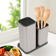 YUNRUX Knife Block, Knife Holder & Roll Bag - 銀色 - 查看 9