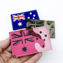 Australian Flag Camo Patch - IR Reflective Tactical Badge With Hook & Loop Fastener For Vests, Hats, Backpacks & Jackets - Multicolor - View 7