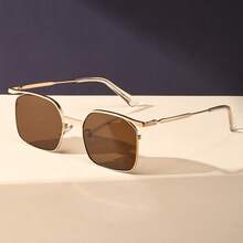 1pc Fashionable Men's Eyeglasses With Unique Frame And Lens Design, For Everyday Wear - Multicolor - View 5