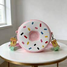 Cute Donut Shaped Wallet, Ideal As Birthday Gift, Christmas Gift, And Party Favor - Multicolor - View 8