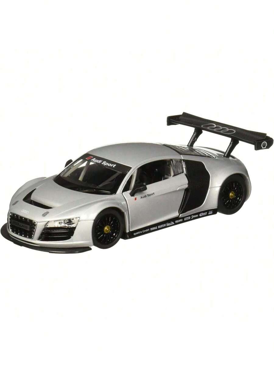 EstiloTendenciaDie Cast 1:24 Scale Audi R8 VehíCulo De Juguete, Coche De Juguete, Coche De ColeccióN, Coche De MetalCalidad PremiumVersióN Mejorada - 1 - Ver 1