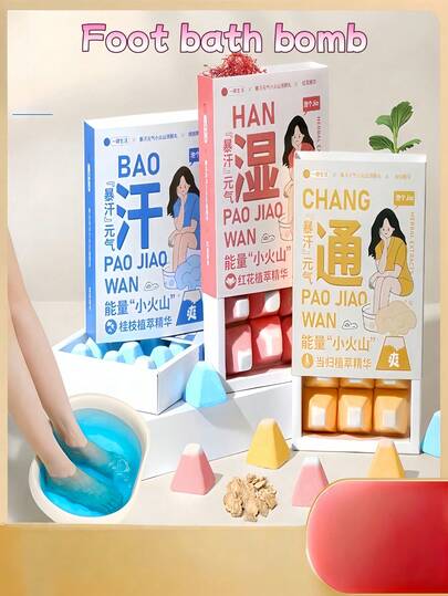 Set de regalo de 12 bombas de baño para pies, hidrata la piel seca y elimina los callos. Las bombas de baño para pies hechas a mano están infundidas con aceites esenciales y sales de baño, proporcionando beneficios como deshumidificación, calentamiento, ayuda al sueño, eliminación de olores y tratamiento del pie de atleta. Los sets de regalo de baño para pies con forma de rosa y corazón son regalos ideales para amigos, damas, viajeros, Navidad, San Valentín y artículos esenciales para el cuidado de los pies.