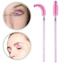 100/500pcs Disposable Black Eyelash Mascara Brush, Eyebrow Brush, Mini Makeup Brushes