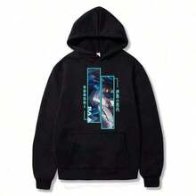 Men Outdoor Hoodies & Sweatshirts - Black - View 1