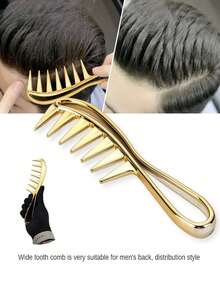 5pcs Hairdressing Tools Set Including 500ml Electroplating Retro Spray Bottle, Hairbrush, Beard Brush, Cutting Comb For Professional Salon,Hair Tools,Hair Products And Accessories For Barber Salon Beauty Travel Essentials - Multicolor - View 7