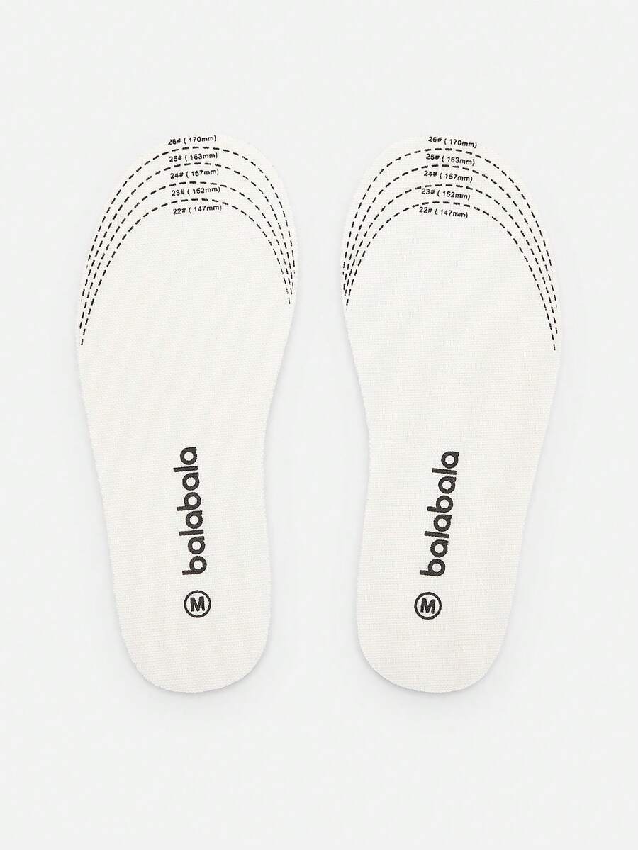 Balabala Kids Antibacterial Latex Insoles - Trimmable Soft Breathable Shoe Inserts For Toddlers - White - View 1