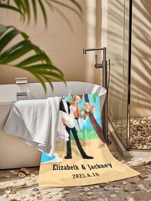 Customized Beach Scarf Personalized Funny Photo Towel, Personalized Beach Scarf For Wedding, Customized Beach Scarf, Customized Bath Towel, Personalized Towel, Customized Beach Scarf With Photo Image