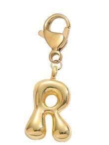 1Pc Lucky Keychain, Letters A-Z Pendant, Shiny Alloy Bag And Backpack Pendant, Perfect Gift For Birthdays And Special Occasions Keychain Ring Bag Backpack Pendant Car Pendant Gift For Women And Men, Wallet And Handbag Additions, Bag Pendant, Wallet Pendant, Lady Keychain Valentine's Day Gifts For Women: Car Keychains - Multicolor - View 13