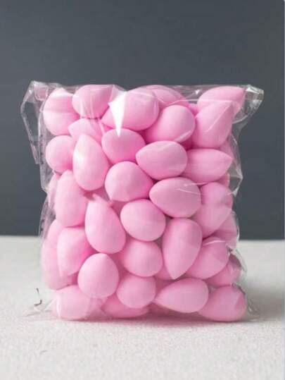 3/50pcs Reusable Mini Makeup Sponges, Portable Teardrop Makeup Blenders, Beauty Tools For Face Makeup, Essentials For Hot Weather, Beach Makeup, Suitable For Liquid Foundation, Creams, Powders, Latex-Free Makeup Sponges For All Skin Types