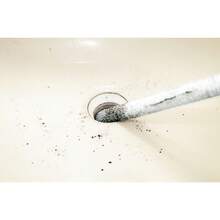 まめいた(マメイタ) シンク掃除セット 360度ブラシ パイル付き 排水口・蛇口周り用クリーナー カルキ・石鹸カス除去 日本製 BS-240 ホワイト メンテナンスブラシ：高さ17cm×幅 - 洗面台用パイプブラシ - チェックする 5