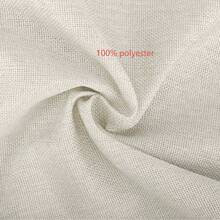 4PCS Spring And Summer White Daisy Pillowcases, Lilac Green Sofa Cushion Cover Set, 4-Piece Set With Printed Side Only, Excluding Pillow Insert (16x16 Inches, 18x18 Inches, 20x20 Inches) - Green - View 3