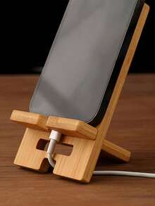 Adjustable Basic Phone Stand A-Z Portable Alphabet Letter Shaped Phone Stand, DIY Carving Crafts Detachable Assembly Phone Holder, Creative One-Piece Foldable Phone Stand With Floral & Letter Line Carving Design, Slouchy Desktop Telescopic Phone Holder, Travel Essential, Desktop Accessory, Home Goods, Storage Supplies, Travel Accessories, Valentine's Day Gift - Multicolor - View 6