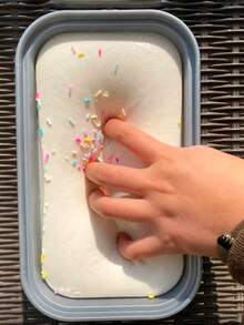 1个慢回弹软萌蛋糕捏捏乐玩具，减压解压神器，适合儿童、学生、上班族 - 卡通造型，超柔软慢回弹材质，回弹减压，便携式桌面摆件，节日、生日完美礼物 - 彩色 - 查看 1